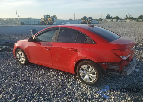 2015 Chevrolet Cruze Ls из США, поврежденный, VIN 1G1PA5SH9F7201514